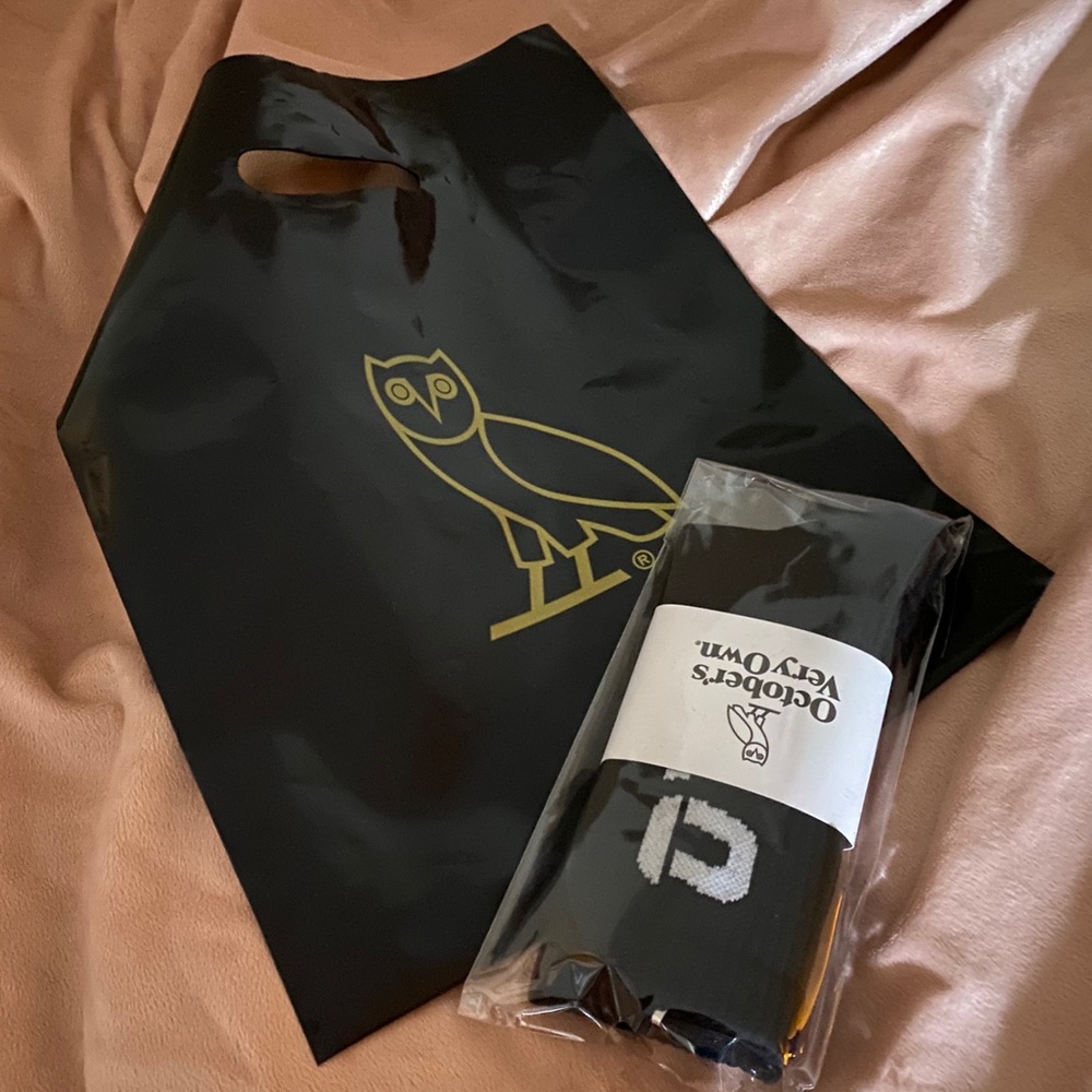 BRAND NEW OVO | October’s Very Own black socks